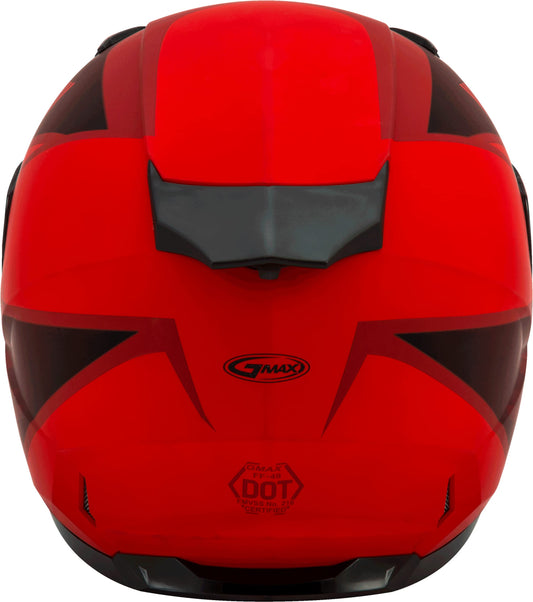 GMAX FF-49 Deflect Motorcycle Helmet (Matte Red)