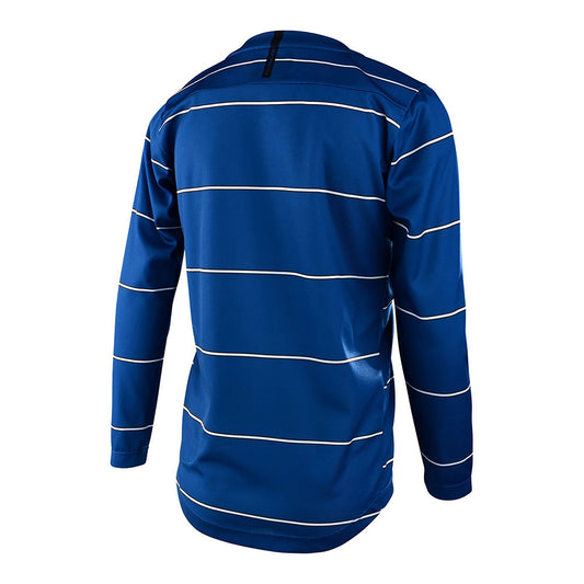 Troy Lee Designs Youth Flowline Revert Longsleeve Jersey (True Blue)