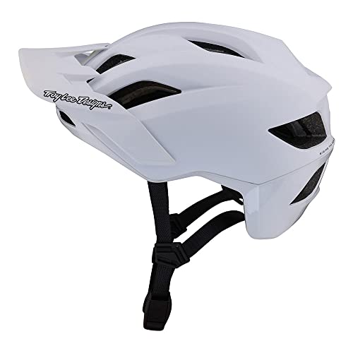 Troy Lee Designs Flowline SE Stealth Adult MTB Helmet w/ MIPS (White) - MD/LG