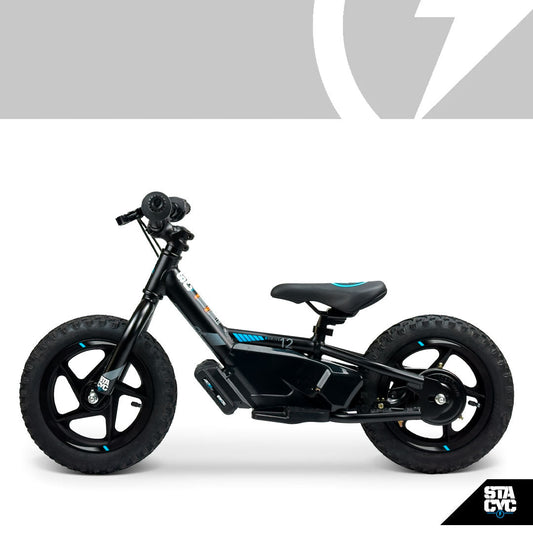 STACYC 12eDRIVE Electric Balance Bike for Kids Ages 3-5 Years Old