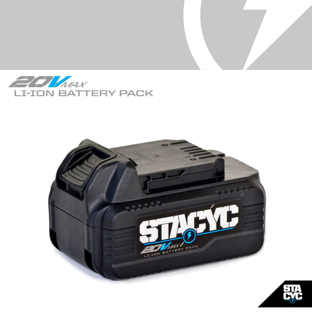 STACYC 20VMAX 5AH Battery - 12e/16eDRIVE