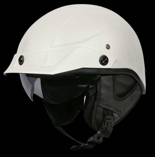 Patriot Half Helmet (Onyx White)
