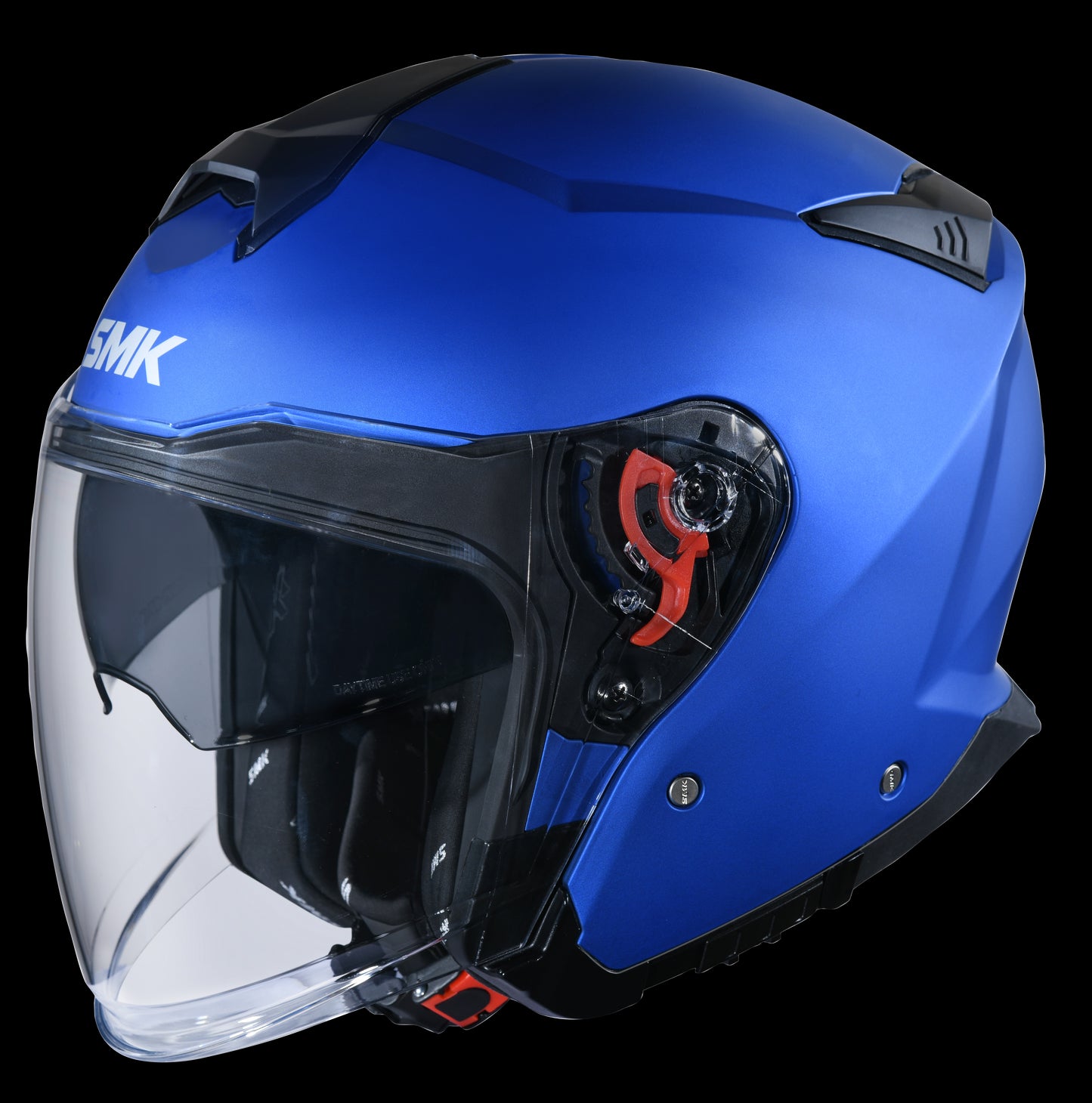 GTJ Open Face Helmet (Flame Blue)