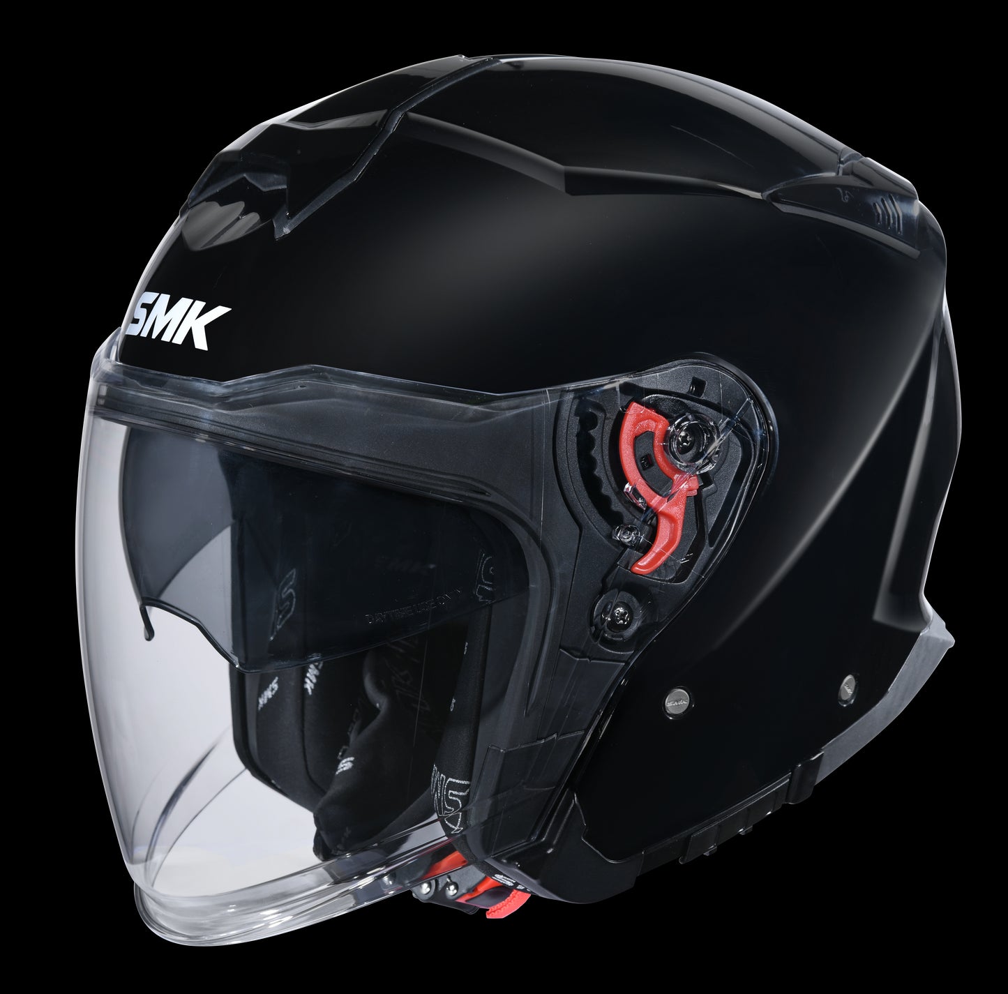 GTJ Open Face Helmet (Gloss Black)