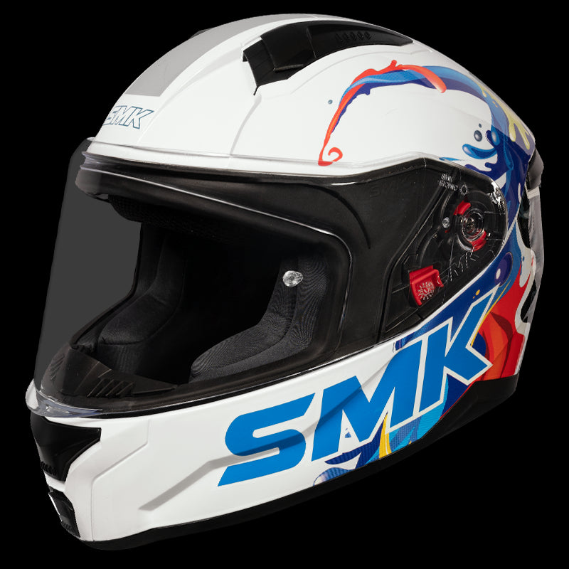 Bionic Splash Helmet Youth (White/Black/Blue)