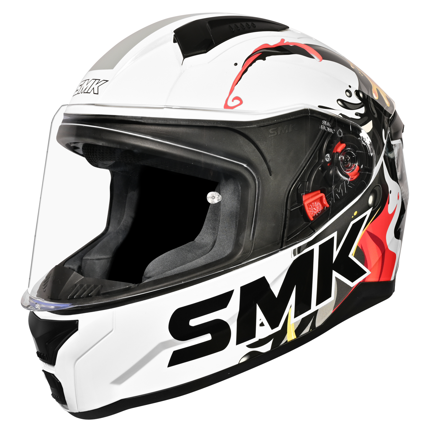Bionic Splash Youth Helmet (White/Black/Red)