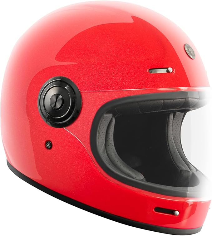 TORC Newport Full Face Helmet (Red Metallic)