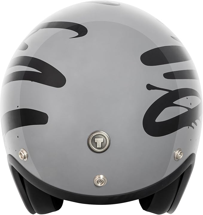 TORC Del Mar 3/4 Open Face Helmet (Wild One Grey)