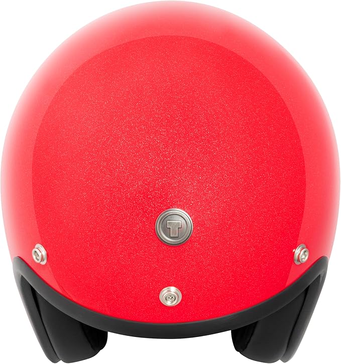 TORC Del Mar 3/4 Open Face Helmet (Red Metallic)