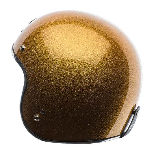 TORC Del Mar 3/4 Open Face Helmet (Mega Flake Gold)
