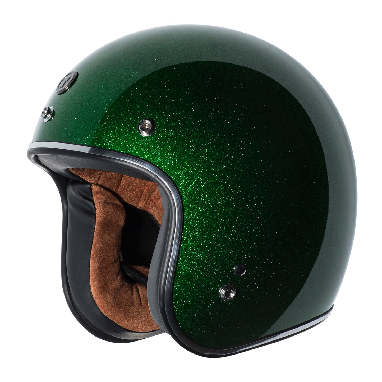 TORC Del Mar 3/4 Open Face Helmet (Limecycle Green Mega Flake)
