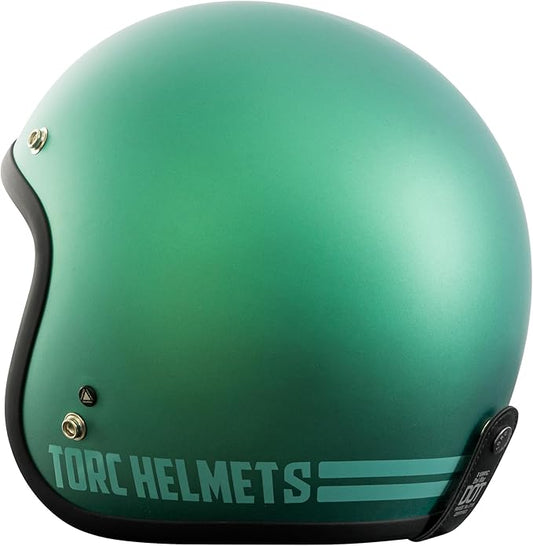 TORC Del Mar 3/4 Open Face Helmet (Cali Teal)