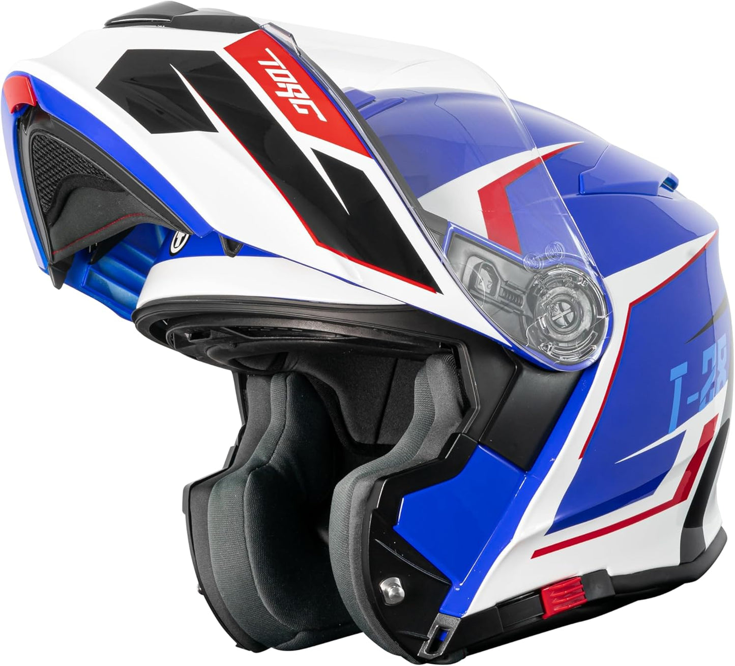 TORC T28 Full Face Modular Helmet (Vertex Blue)