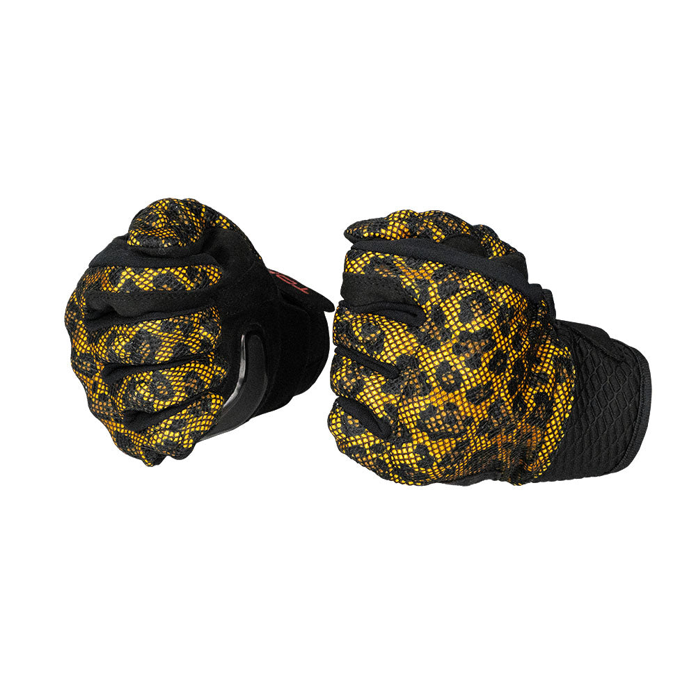 TORC Huntington Leopard Gloves (Black)