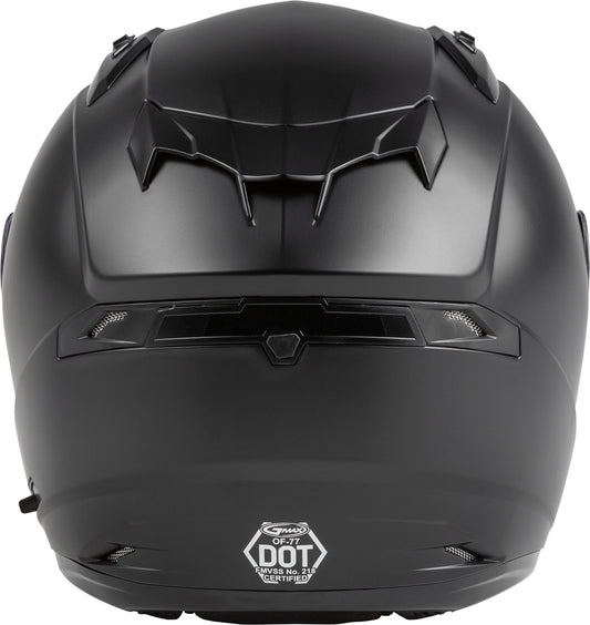 GMAX OF-77 Open-Face Motorcycle Helmet (Matte Black) - Small