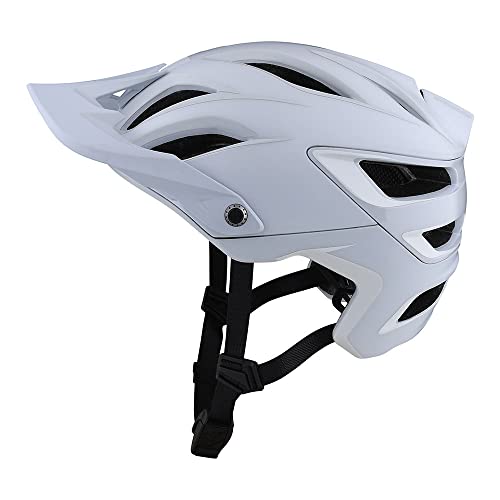 Troy Lee Designs A3 Uno Half Shell MTB Helmet w/MIPS (White) - XS/Small