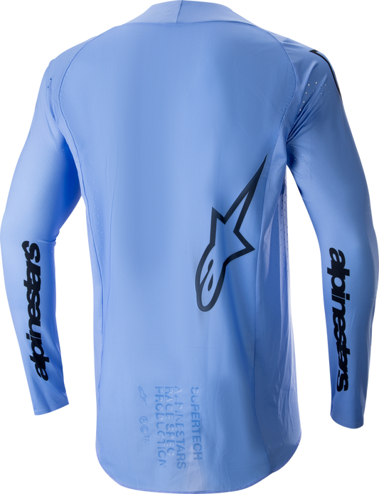 Alpinestars Men's Supertech Dade MX Jersey (Light Blue) - 2XL