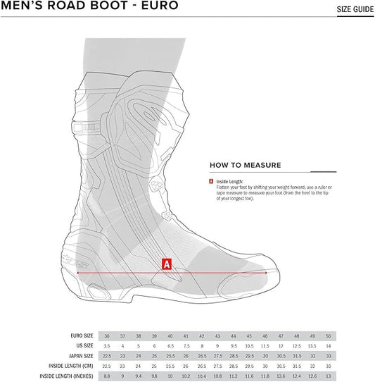 Alpinestars SMX Plus V2 Vented Boots (Black / White / Red)