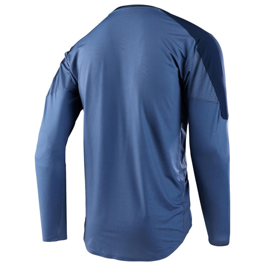 Troy Lee Designs Drift Blue Mirage LS Jersey size X-Large