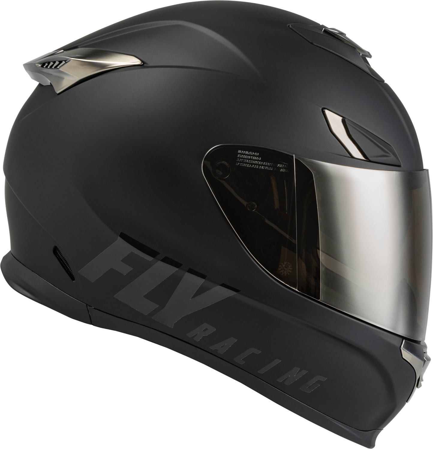 Fly Racing Sentinel Recon Helmet (Matte Black / Charcoal) - Small