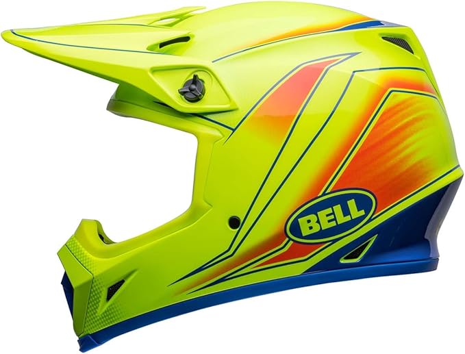 Bell MX-9 MIPS Dirt Helmet (Zone Gloss Retina Sear) - Small