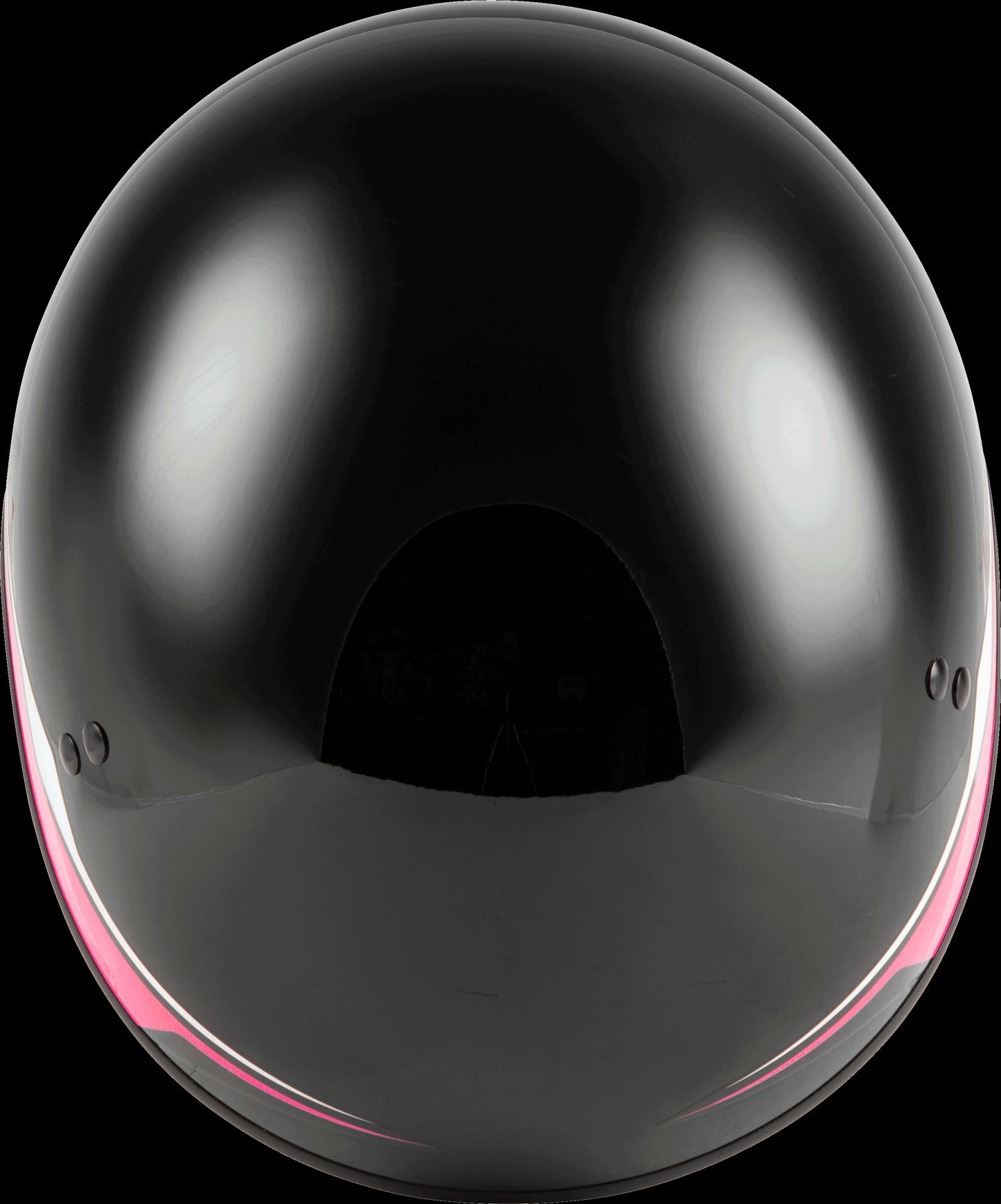 GMAX HH-65 Source Naked Half Helmet (Black/Pink) - XL