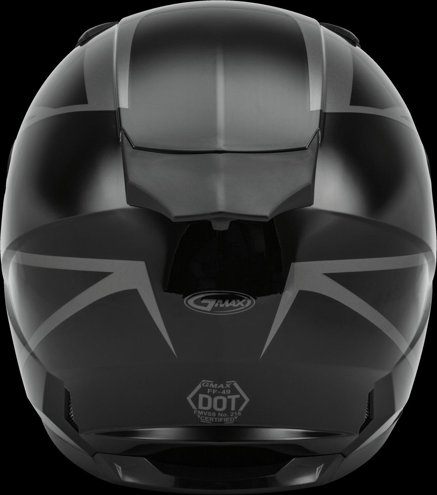 GMAX FF-49 Deflect Motorcycle Helmet (Black/Grey)