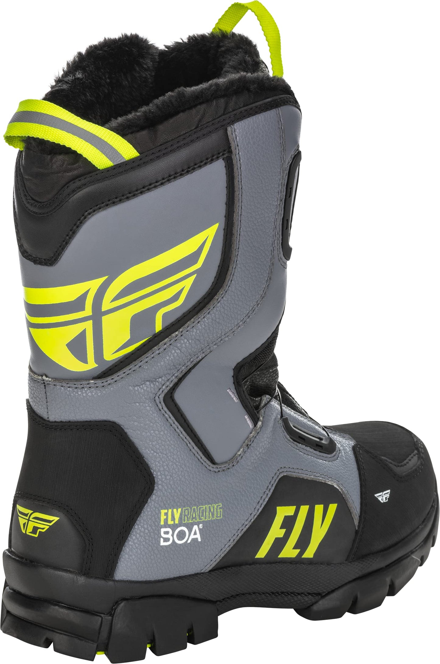 Fly Racing Marker BOA Boot (Black/Grey/Hi-Vis) Size 10