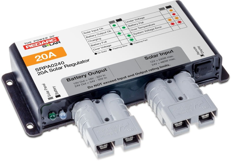 REDARC Solar Regulator w/Anderson Connect - 20A