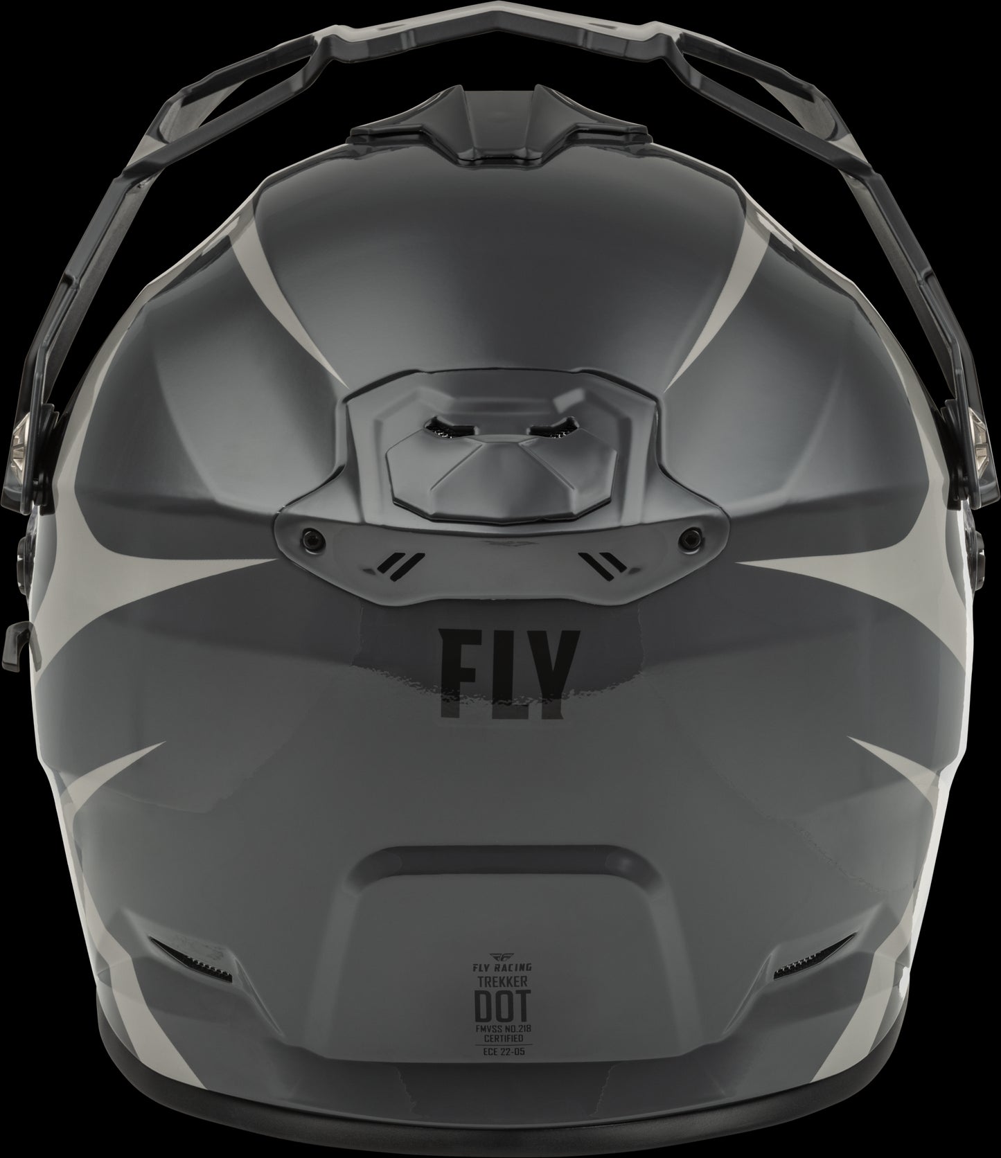 Fly Racing Trekker Pulse Helmet (Black / Grey) - XS