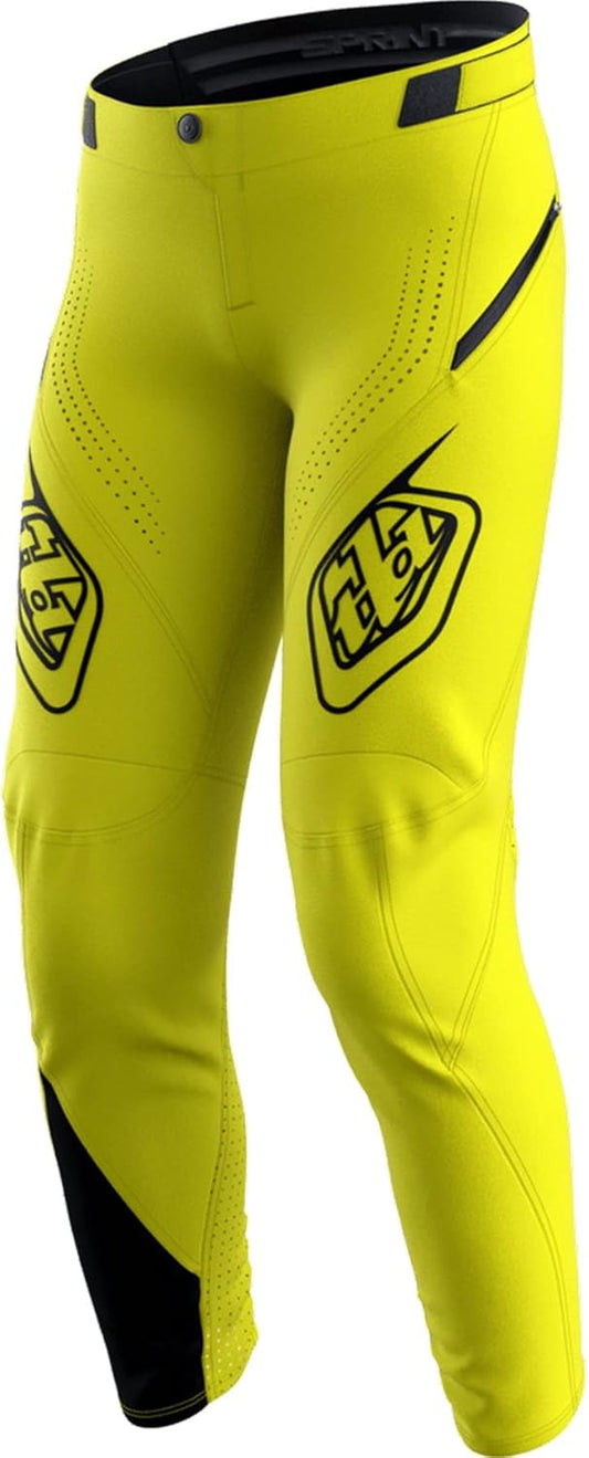 Troy Lee Designs Youth Sprint Pants (Flo Yellow) Size Youth 20