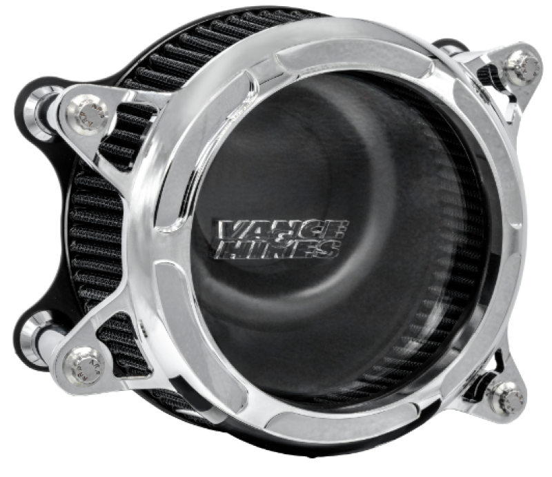 Vance and Hines VO2 Insight Chrome Air Intake for HD Touring/Softail 2017-2021 - Part Number vah71077