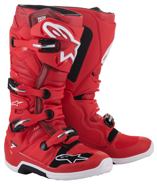 Alpinestars Tech 7 Boots (Red) Size 16