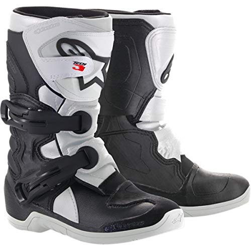 Alpinestars Youth Tech 3S Boots (Black/White) - Youth 11