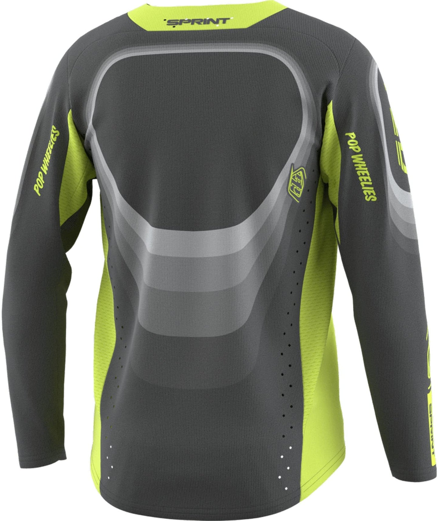 Troy Lee Designs Youth Sprint Reverb Jersey (Charcoal) - XL