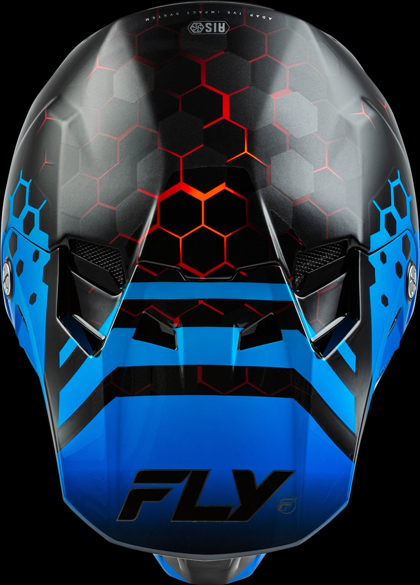 Fly Racing Formula CC Tektonic Helmet (Black/Blue/Red) - XL