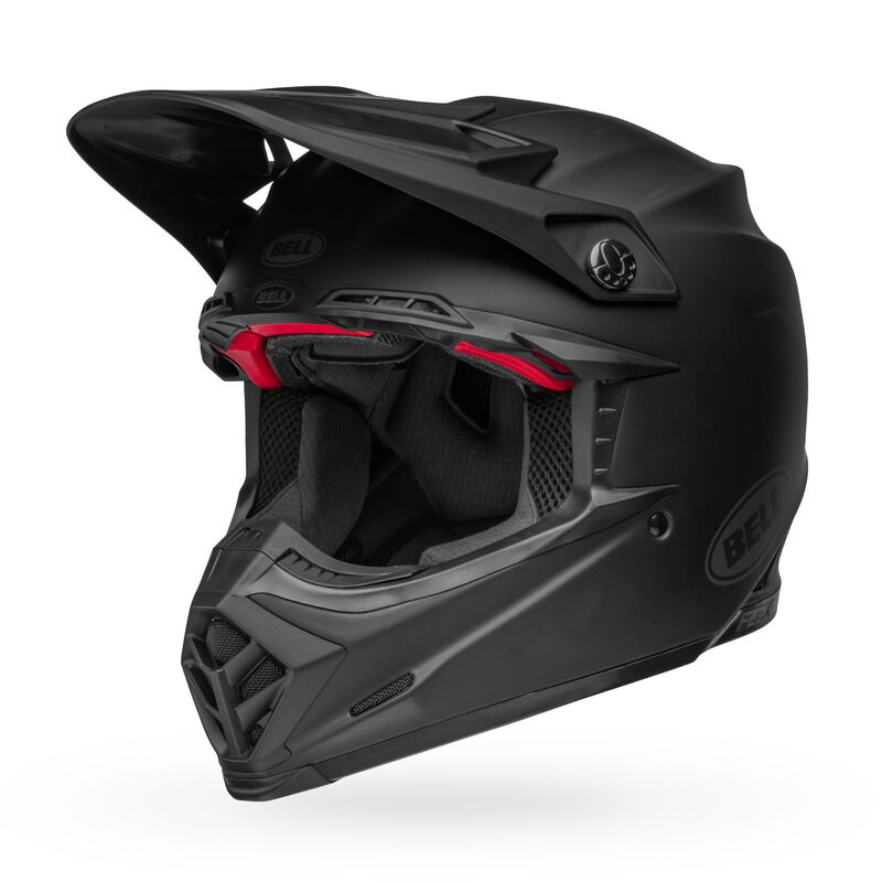 Bell Moto-9S Flex Helmets (Matte Black)