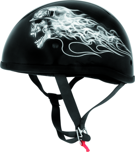 Skid Lids Biker Skull Original Helmet - Small