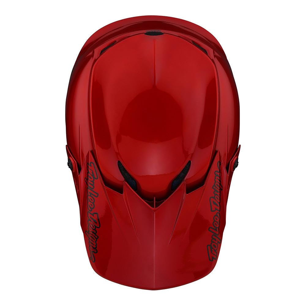 Troy Lee Designs Adult GP Helmet (Mono Red) - Medium