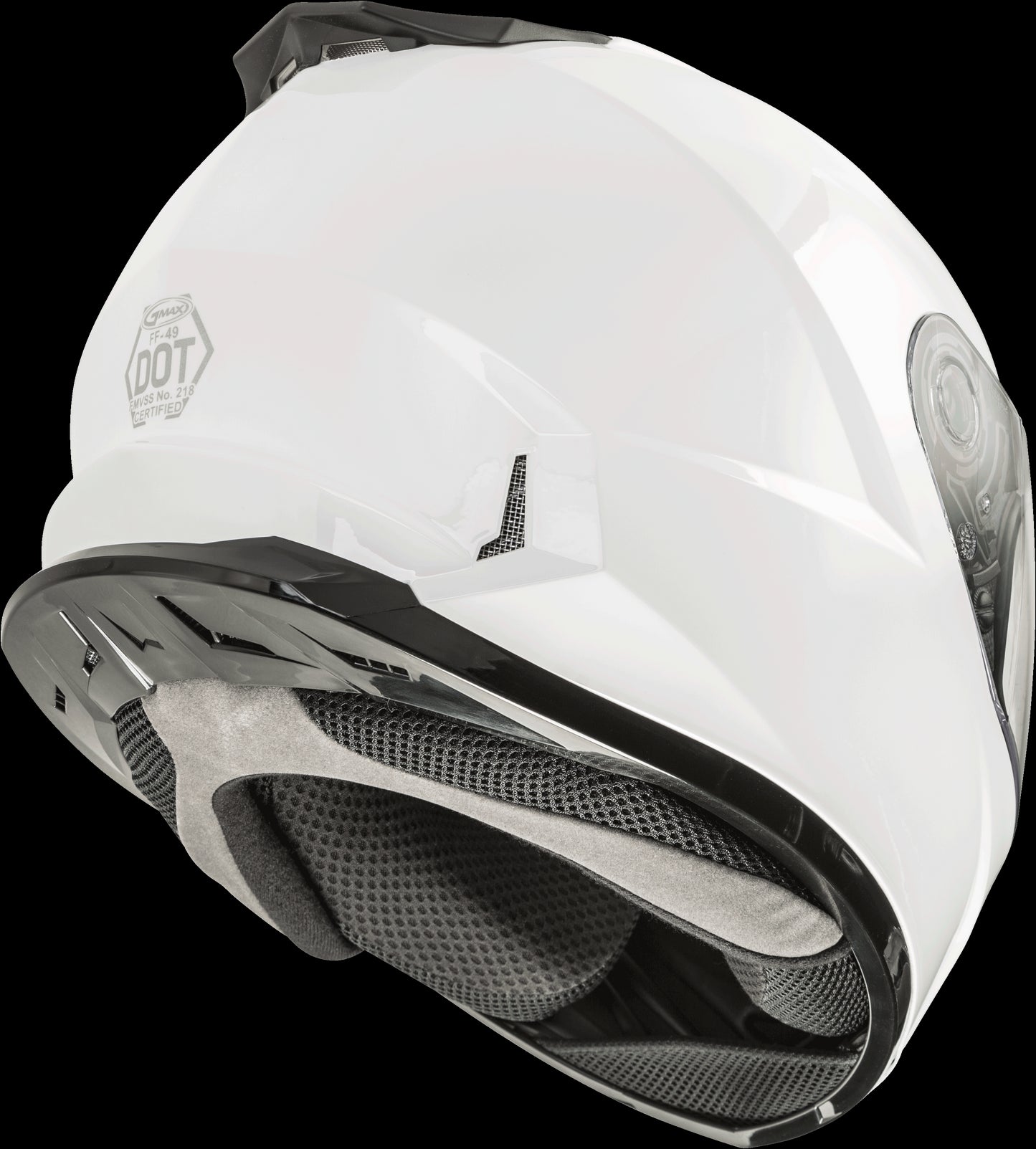 GMAX FF-49 Motorcycle Helmet (White) - XL