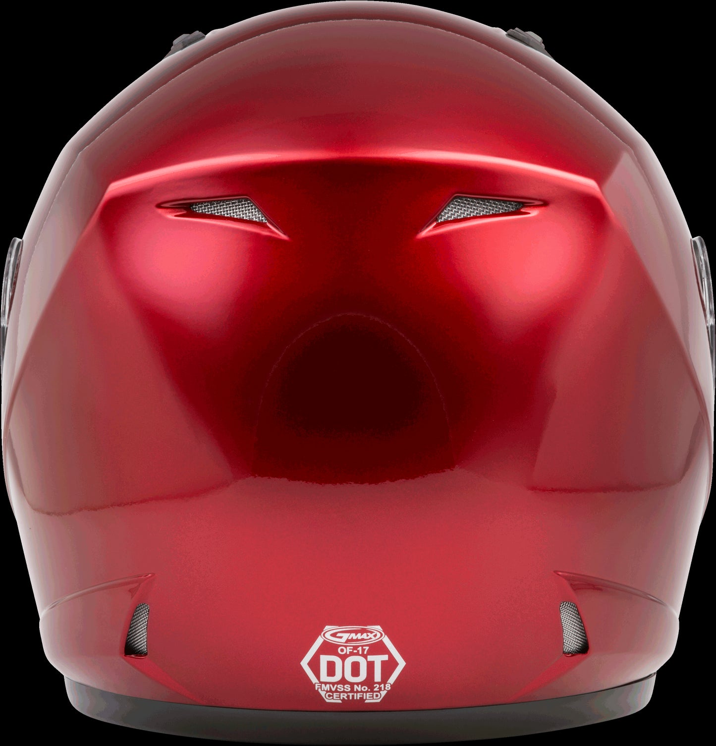 GMAX OF-17 Open-Face Motorcycle Helmet (Candy Red) - Small