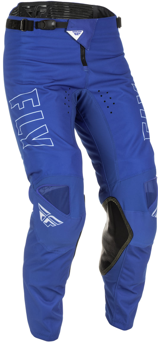 FLY Racing Adult Kinetic Fuel Pants (Blue/White) Size 30