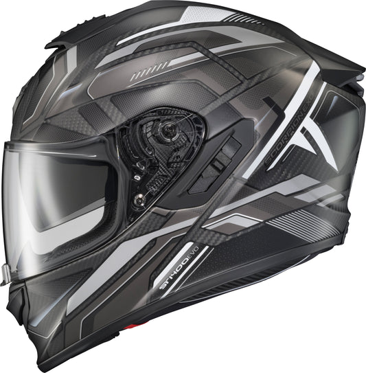 Exo St1400 Evo Carbon Helmet Hex Matte Grey Xl