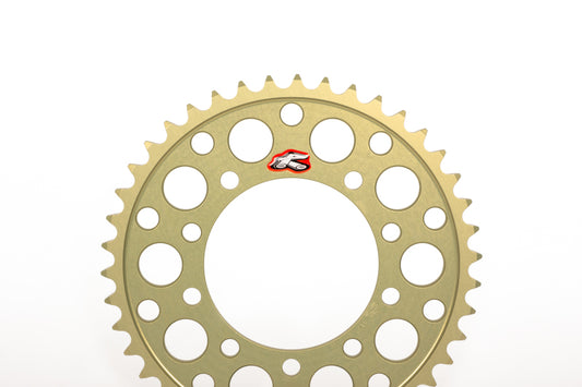 Renthal 90-93 Kawasaki EX 250 ZZR250Rear Sprocket - Hard Anodized 520-47P Teeth