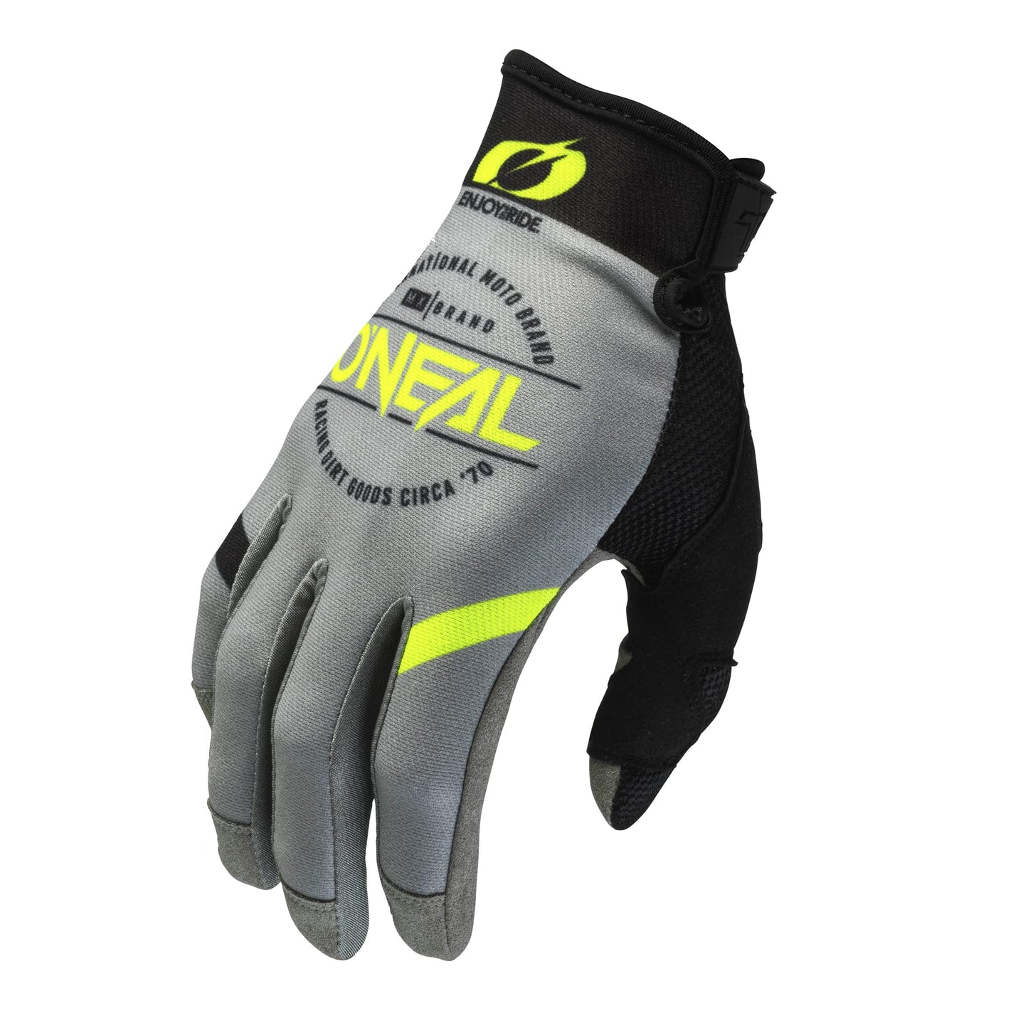 O'Neal Mayhem Brand Gloves (Gray/Black) - Small