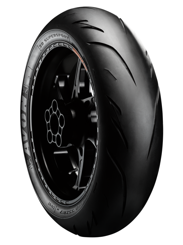 Avon Tyre 3D Supersport Rear Tire - 180/55ZR17 73W TL 1DK