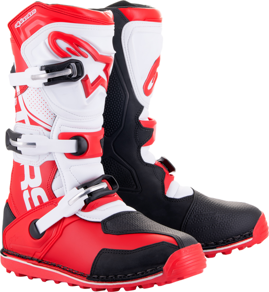 Alpinestars Tech-T Boots (Bright Red/Black/White) Size 13