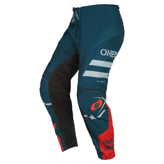 O'Neal Element Squadron Pants (Teal/Gray) Size 28