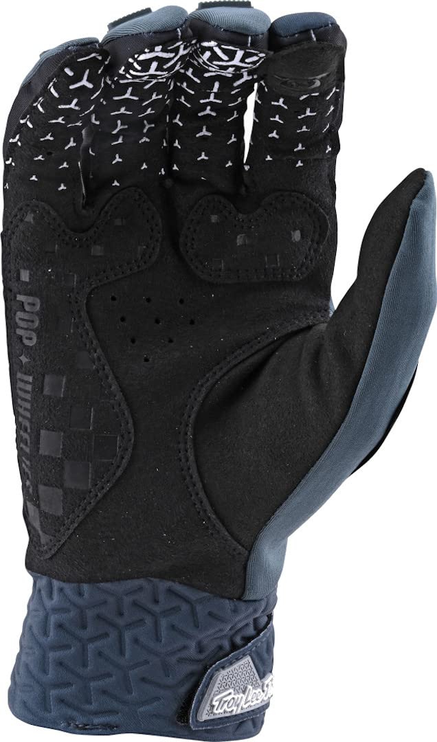 Troy Lee Designs Motocross Motorcycle Dirt Bike Racing Mountain Bicycle Riding Gloves, Swelter Glove (Charcoal, XX-Large)