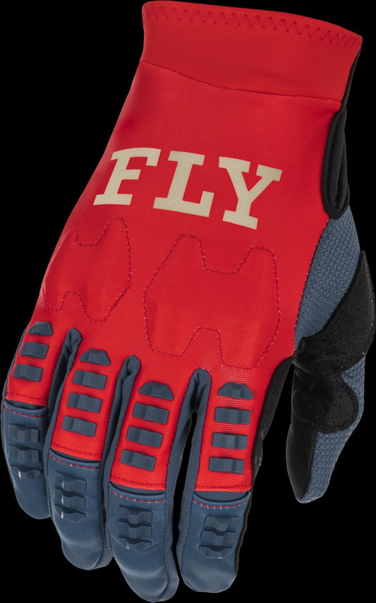 Fly Racing Adult Evolution DST Gloves (Red/Grey) - XS